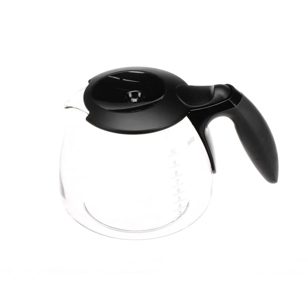 Delonghi Coffee and Espresso Maker Jar Black/Grey - 0X63104704