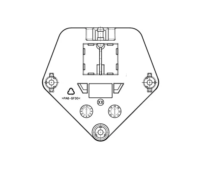 Delonghi Fully Automatic Espresso Machine Fixed Dispenser Support - 5313237091