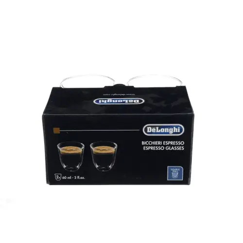 Delonghi Fully Automatic Espresso Machine Espresso Glasses (60Ml 2X) - 5513284151 - Image 2